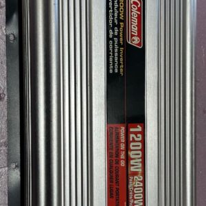 Coleman Powermate 1200 Watt Power 2400 Peak Inverter Model PMP1200